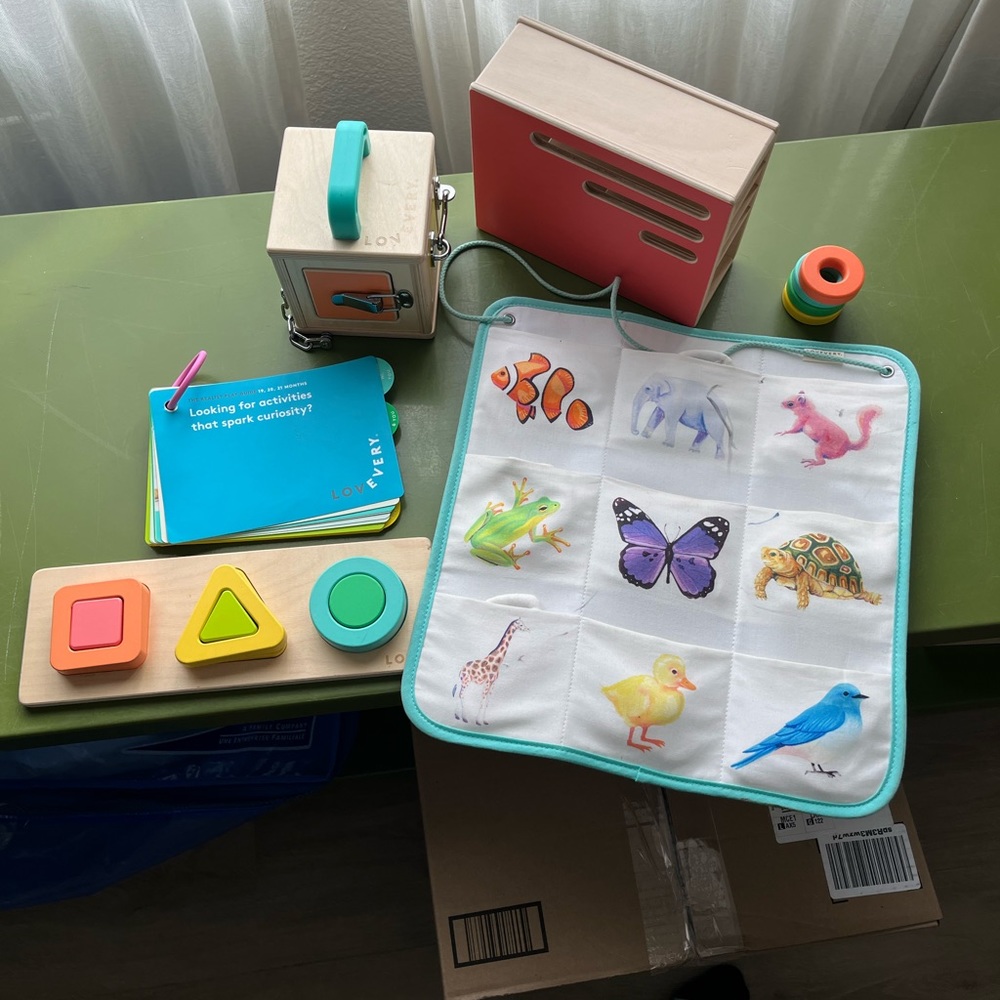 Lovevery Realist play kit months 19, 20, 21